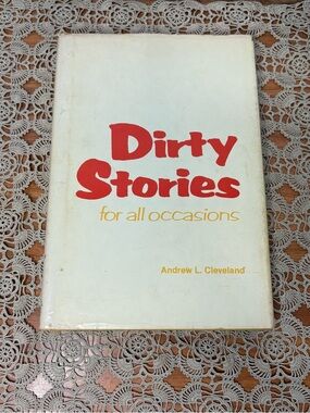 Dirty Stories for all Occasions Andrew Cleveland 1980 Funny Hardcover Book